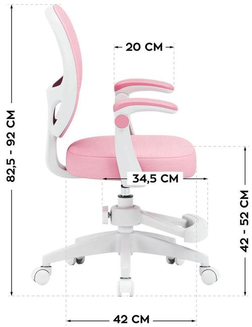 cumpără Fotoliu de birou Mark Adler Junior 3.1 Pink în Chișinău 