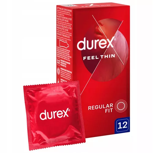 Презервативы тонкие Durex Feel Thin (12 шт) 