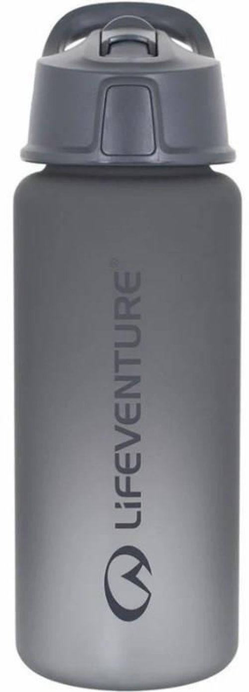 купить Бутылочка для воды Lifeventure 74251 Flip-Top Bottle 0.75L Grey в Кишинёве 