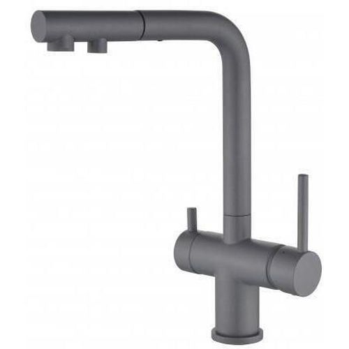cumpără Bateria bucătărie Helika-AquaSanita 2683-202 AKVADUO PLUS Alumetallic în Chișinău 