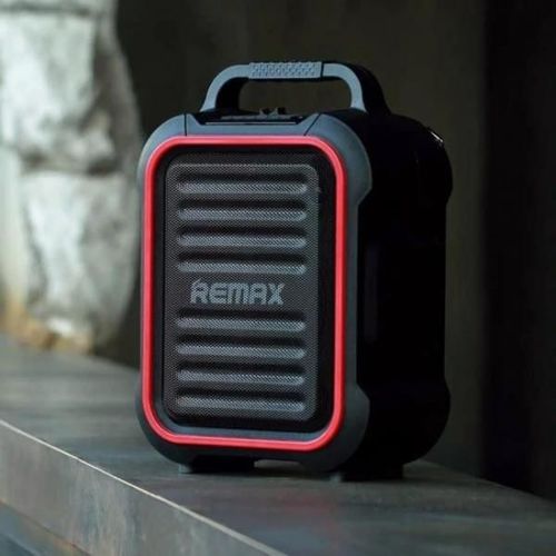 купить Колонка портативная Bluetooth Remax RB-X3 Black+Red в Кишинёве 