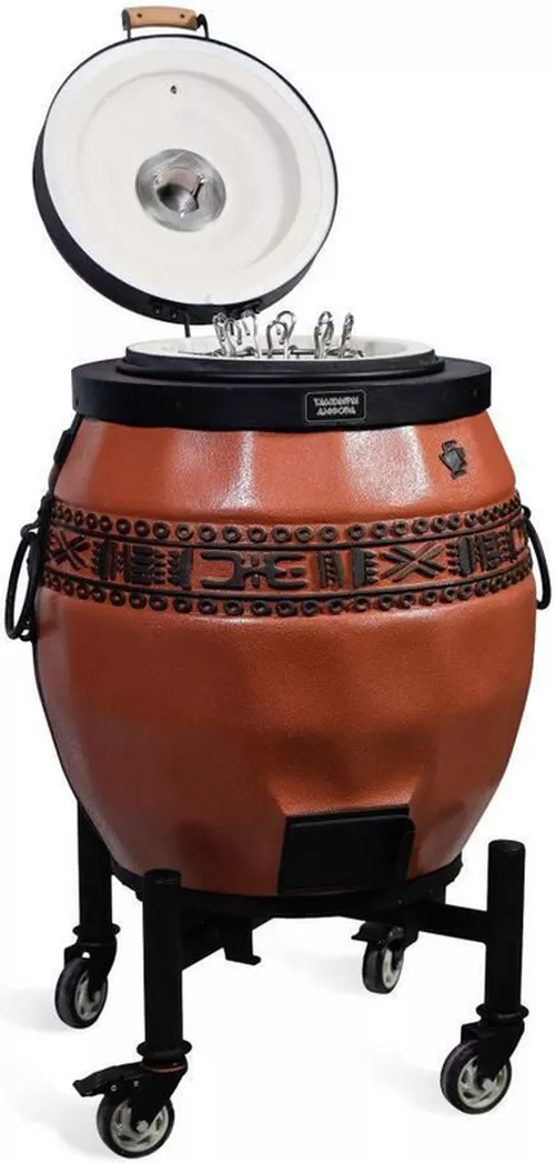 купить Казан Amphora Tandoors Tandoor izolat Sarmat cu capac rabatabil, teracotte (CG00770) в Кишинёве 