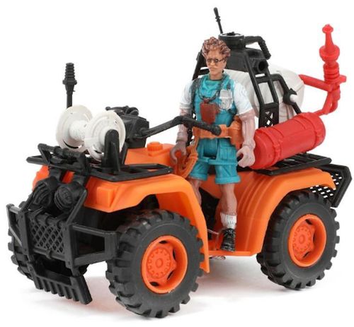 купить Игрушка Toi-Toys 37503C Lumea dinozaurilor, Jeep cu dinozaur в Кишинёве 