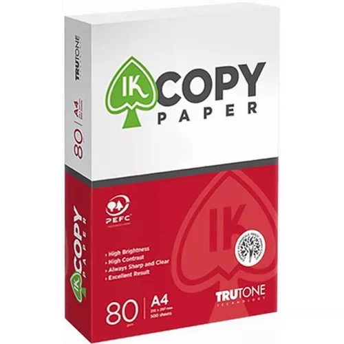 купить Бумага офисная IK Copy Hartie pentru birou A4 80g/500 foi, Class A в Кишинёве 