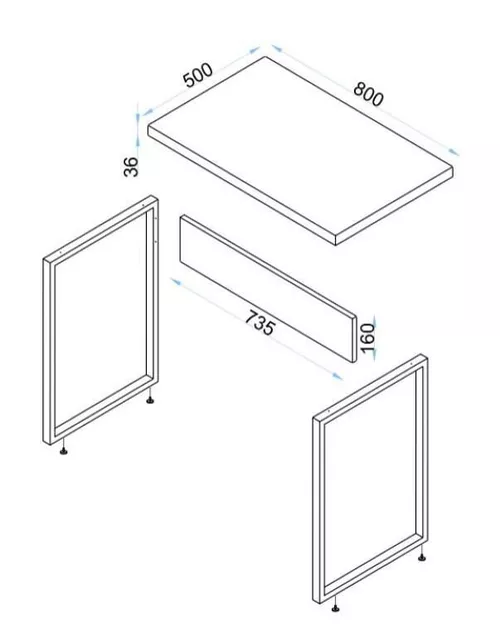 cumpără Dulap Arta Mobilei Living Gray G09 (AM120) în Chișinău 