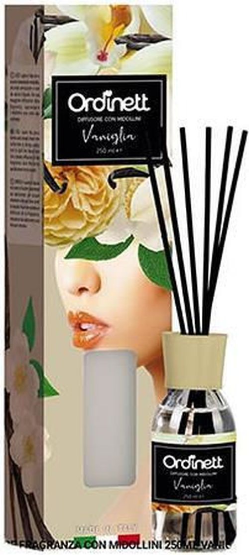 купить Ароматизатор воздуха Ordinett 51639 250ml + палочки, ваниль в Кишинёве 