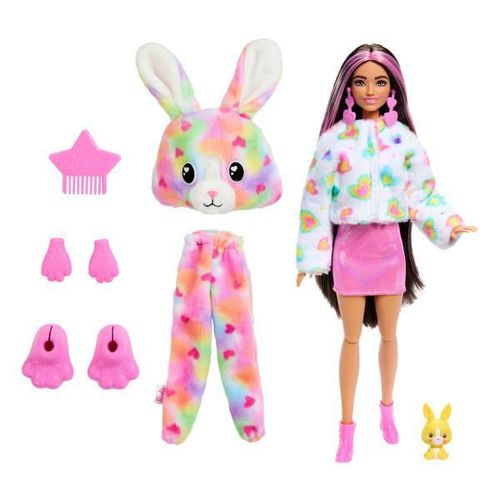 купить Кукла Barbie HRK38 Barbie într-un costum de iepuraș, de pluș в Кишинёве 