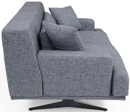 купить Диван Trendy Bentley gri 110x80x200cm (2 locuri) в Кишинёве 