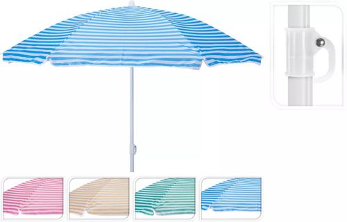 cumpără Umbrelă de gradină Holland 57438 Umbrela de soare D142cm, H160cm cu picior flexibil (în asort.) în Chișinău 