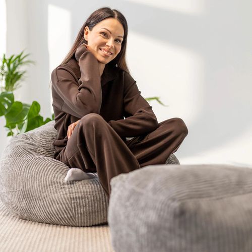 cumpără Fotoliu BeanBag Mark Adler COMFY 3.0 Grey în Chișinău 