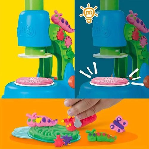 cumpără Set de creație Hasbro G0494 Play-Doh Wonder Glow Microscop Blaster în Chișinău 