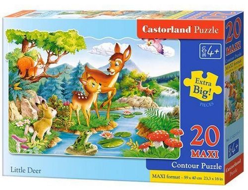 купить Головоломка Castorland Puzzle C-02177 Puzzle Maxi 20 в Кишинёве 