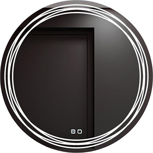 купить Зеркало для ванной Bayro Folk круглое 900x900 LED touch c подогревом в Кишинёве 