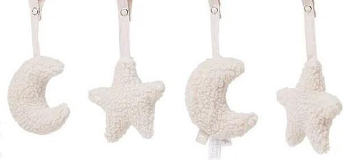 купить Игрушка-подвеска Jollein 108-001-66046 Set de jucarii pentru Babygym Moon Nougat в Кишинёве 