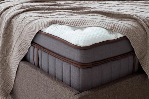 cumpără Textile de casă Askona Плед вязанный (квадрат) 130x170,лен în Chișinău 