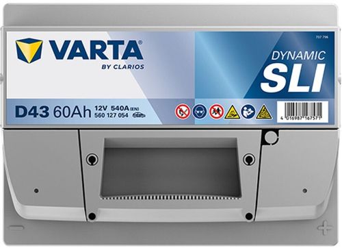 купить Автомобильный аккумулятор Varta 60AH 540A(EN) клемы 1 (242x175x190) S4 006 (560127054K262) в Кишинёве 