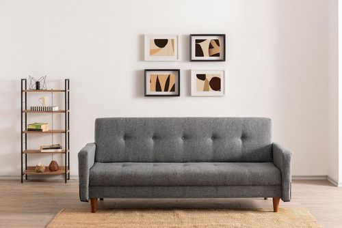купить Диван Trendy Hiko Gri deschis (3 locuri) в Кишинёве 