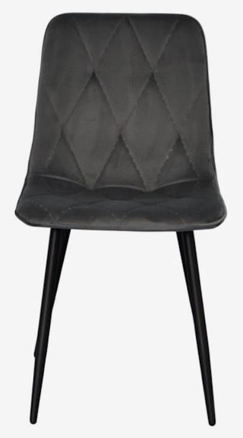 купить Комплект стол и стулья Evelin di Costacurta стол DT-402-6B + 4 стула YTC-080B, BLU-14 Dark grey в Кишинёве 