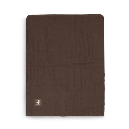 cumpără Set de perne si plapume Jollein 523-557-66043 Paturica Wrinkled Cotton Chestnut, 120x120cm în Chișinău 