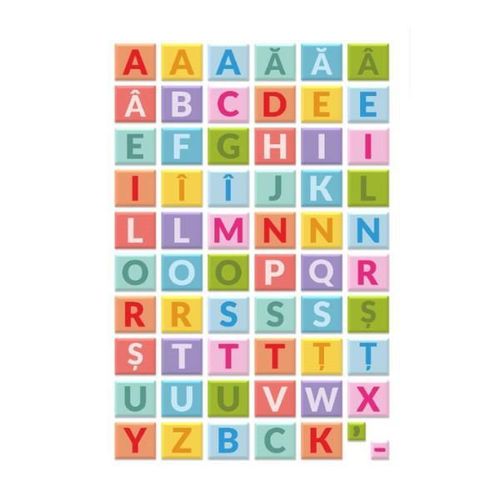 cumpără Joc educativ de masă Dodo 200279 Joc magnetic Alfabet, 60 elem (Кo) în Chișinău 
