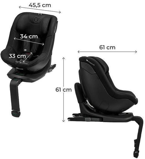 купить Автокресло KinderKraft I-Guard Pro i-Size new fabric black KCIGUAPRBLK000N в Кишинёве 