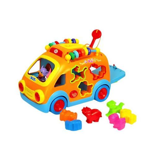 купить Игрушка Hola Toys H-988 Sortator "Autobuzul vesel" в Кишинёве 