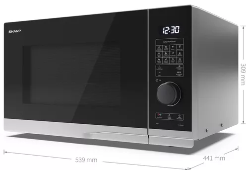 cumpără Cuptor cu microunde Sharp YC-PG234AE-S în Chișinău 
