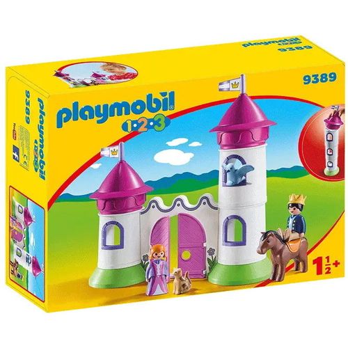 купить Конструктор Playmobil PM9389 Castle with Stackable Towers 1.2.3 в Кишинёве 