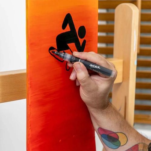 cumpără Skateboard Mont Marte MACR0053 Placa de skateboard nefinisata Signature, 80x20cm în Chișinău 