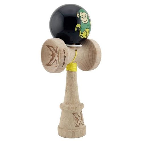 купить Активная игра Essa 164578 Kendama Super Sticky X Original, 7.5x6x18cm, Maimuță, negru в Кишинёве 