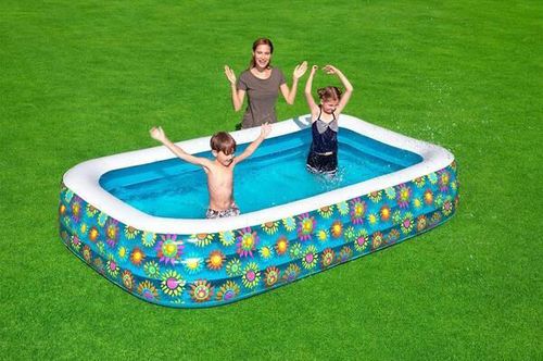 cumpără Piscină gonflabilă Bestway 54121BW Flora Fericită 305х183х56cm în Chișinău 