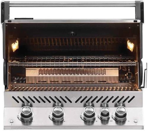 купить Мангал Napoleon BIPRO 500 incorporat, arzator cu infrarosu, inox (BIPRO500RBPSS) в Кишинёве 