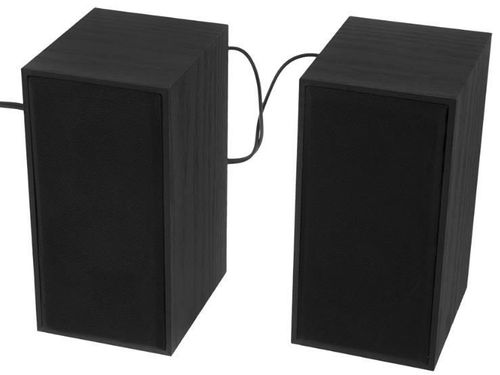 купить Колонки мультимедийные для ПК Tellur TLL491041 Wooden Basic, 6W RMS, Black в Кишинёве 