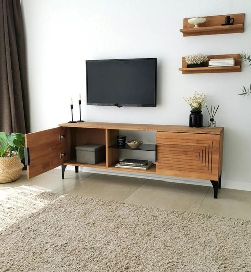 cumpără Comodă TV Trendy Joanne, Stejar 150x40x30cm în Chișinău 
