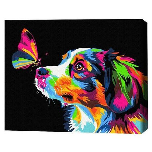 cumpără Tablou pe numere BrushMe BSB0029FC (fără cutie) Atingere colorată în Chișinău 