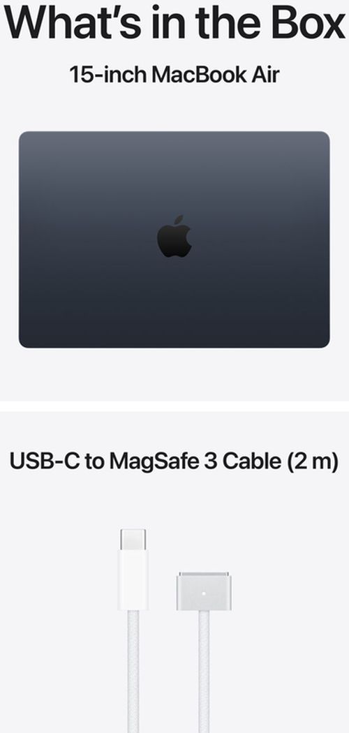 cumpără Laptop Apple MacBook Air 15" M5 10c/10g 16/512 GB Midnight MDVH4 în Chișinău 