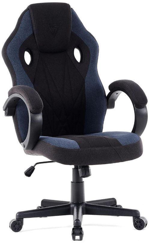 купить Офисное кресло Sense7 Prism Fabric Black and Blue в Кишинёве 
