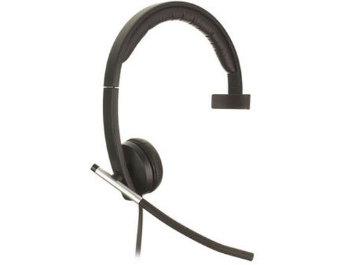 купить Logitech USB Headset Mono H650e, Headset: 50Hz-10kHz, Microphone: 100Hz-10kHz, 2.5m cable, 981-000514 (casti cu microfon/наушники с микрофоном) в Кишинёве 