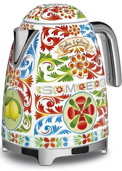 купить Чайник электрический SMEG KLF03DGEU Sicily is my love Collection Dolce&Gabbana в Кишинёве 