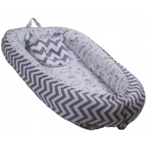 купить Гнездо для новорожденных PernaMea Babynest HappyBaby Albastru (PM.100927/4) в Кишинёве 