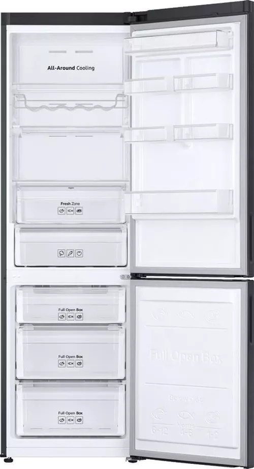 купить Холодильник с нижней морозильной камерой Samsung RB34N5440B1/UA в Кишинёве 