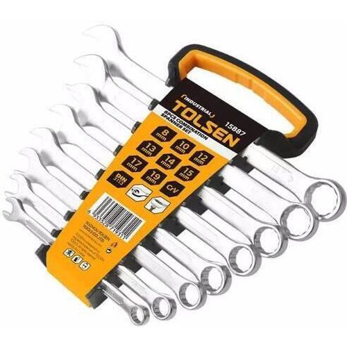 купить Набор ручных инструментов Tolsen Set 8 chei combinate 8-19mm (15887) в Кишинёве 