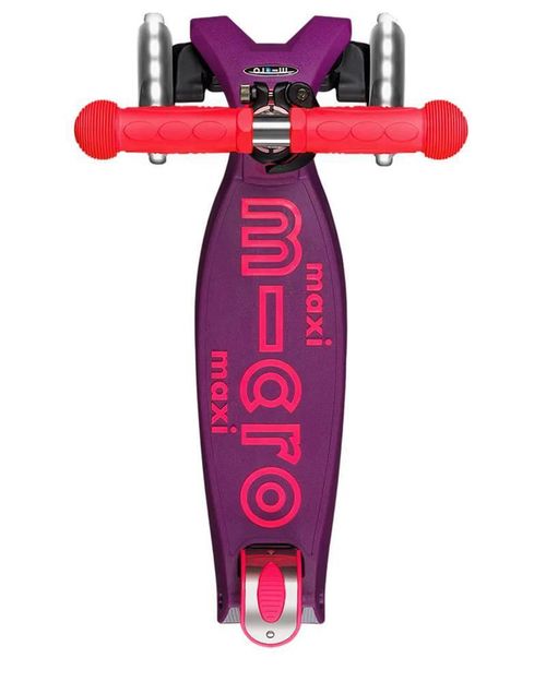 cumpără Trotinetă Micro MMD233 Maxi Deluxe Neon LED Ultra Pink în Chișinău 