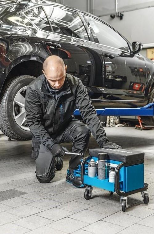 cumpără Sistem de depozitare a instrumentelor Hoegert HT7G560 Scaun de mecanic auto cu 3 sertare în Chișinău 