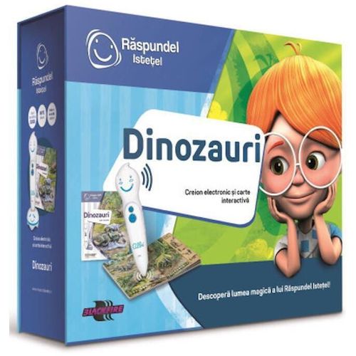 cumpără Puzzle Raspundel Istetel 97110 Pachet creion si carte Dinozauri în Chișinău 