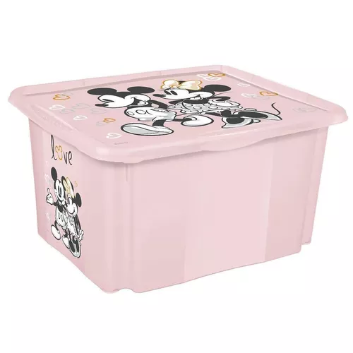 купить Короб для хранения Keeeper Minnie Mouse Pink (12239581) 45L в Кишинёве 