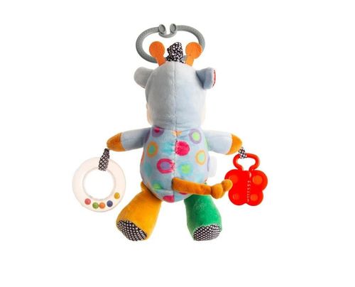 cumpără Jucărie cu pandantiv BabyJem 882 Vacuta Gri (cu vibratii) în Chișinău 