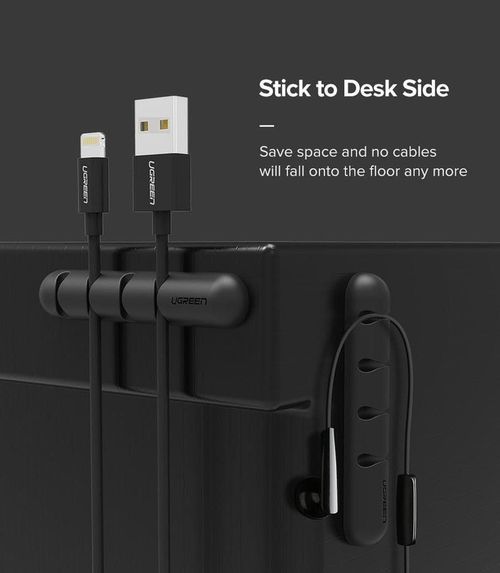 cumpără Accesoriu pentru aparat mobil Ugreen 50320 Cable Organizer, Black în Chișinău 