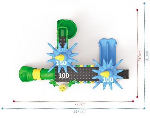 купить Детская площадка PlayPark 1123 Yuva-03 в Кишинёве 