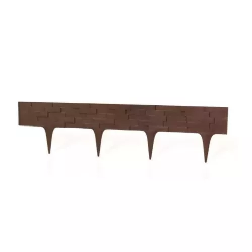 купить Декор для сада Hydro S Gard decorativ plastic Ratan, H=95mm, L=2.38m, Maro (0640396) в Кишинёве 